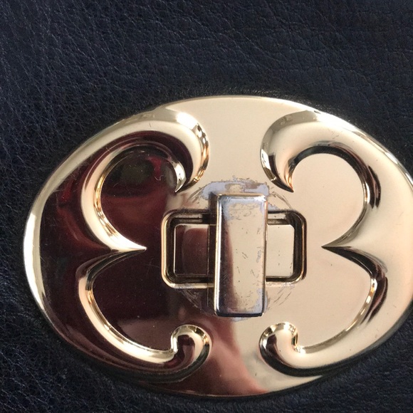 Emma Fox black leather handbag - Picture 6 of 7